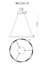 Подвесная люстра Lucas MR1250-PL MyFar