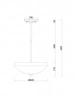 Потолочная люстра Biene MR1526-4C