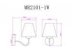 Бра Charlotte MR2101-1W