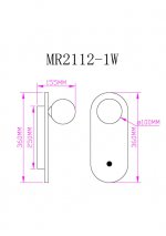 Настенный светильник Juliet MR2112-1W
