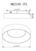 Потолочный светильник Shannon MR2195-1PL