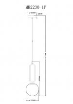 Подвесной светильник Pierre MR2230-1P