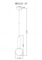 Подвесной светильник Pierre MR2241-1P