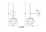 Бра Stella MR2320-1W