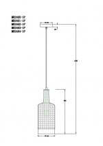 Подвесной светильник Edwin MR2462-1P