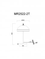 Интерьерная настольная лампа Biene MR2522-2T