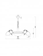 Подвесная люстра Биене MR2526-8P