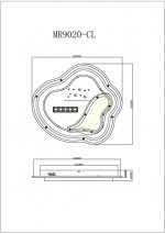 Потолочный светильник Cloud MR9020-CL
