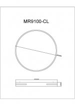 Потолочный светильник Oberon MR9100-CL