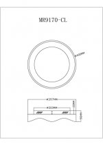 Потолочный светильник Diona MR9170-CL