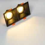 Точечный светильник Nexus MT2046-2GU10-B