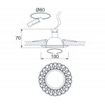 Donolux N1555-Old Gold