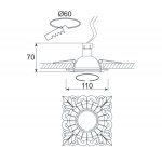 Donolux N1564-Light bronze