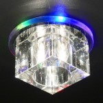 Квадратный светодиодный встраиваемый светильник для натяжных потолков Elektrostandard N4/S MULTI (мульти)