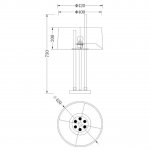 Настольная лампа Vele Luce Notte VL1314N01