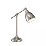Настольная лампа Ideal lux NEWTON TL1 NICKEL (12209)