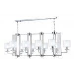 Crystal lux NICOLAS SP10 L1300 NICKEL/WHITE