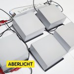 Встраиваемые светильники для грильято Aberlicht NL-35/90 5*7Вт для ячейки 90х90 Опал, цвет белый, 4000К IP40
