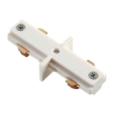 Соединитель внутренний с токопроводом для однофазного трехжильного шинопровода Novotech 135006 Соединитель внутренний с токопроводом для однофазного трехжильного шинопровода Novotech 135006