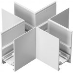 Соединитель для низковольтного шинопровода "X-образный" Novotech 135171 FLUM