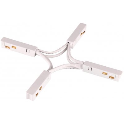 Гибкий токопроводящий соединитель для низковольтного шинопровода Гибкий токопроводящий соединитель для низковольтного шинопровода "X-образный" Novotech 135177 FLUM