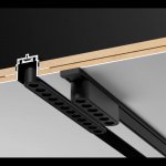 Низковольтный накладной шинопровод, длина 1м (заглушки в комплекте) Novotech 135194 SMAL