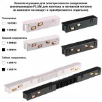 Шинопровод для монтажа в натяжной потолок (гарпунная система) длина 2м Novotech 135242 FLUM