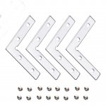 Соединительная планка без  токопровода угловая для шинопроводов арт. 135241-135244 Novotech 135247 FLUM