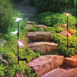 Садовый уличный светильник на солнечной батарее Novotech 357217 SOLAR