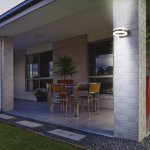 Ландшафтный светодиодный настенный светильник Novotech 357398 KAIMAS