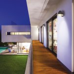 Ландшафтный светодиодный настенный светильник Novotech 357399 KAIMAS