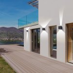 Ландшафтный светодиодный настенный светильник Novotech 357402 KAIMAS