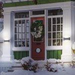 Ландшафтный светодиодный настенный светильник Novotech 357410 KAIMAS