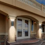 Ландшафтный светодиодный настенный светильник Novotech 357412 KAIMAS