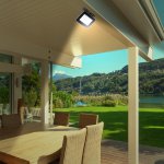 Прожектор светодиодный с датчиком движения Novotech 357532 ARMIN