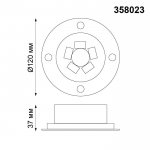 Светильник ландшафтный светодиодный на солнечной батарее Novotech 358023 SOLAR