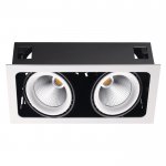 Встраиваемый карданный светодиодный светильник Novotech 358038 GESSO