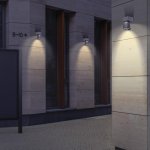 Ландшафтный настенный светильник Novotech 358113 GALEATI