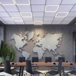 Светодиодный светильник встраиваемый в Армстронг Novotech 358455 NELIO