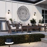 Ландшафтный настенный светильник Novotech 358457 GONNA