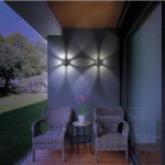 Ландшафтный настенный светильник Novotech 358463 CALLE