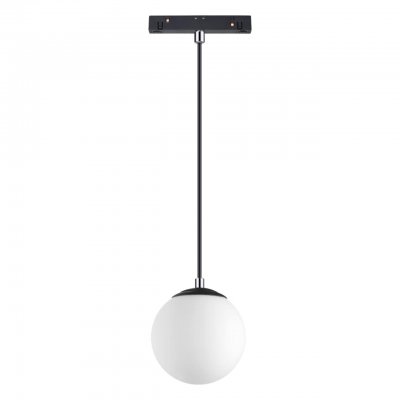 Трековый светильник для низковольного шинопровода, длина провода 0.8м Novotech 358472 FLUM Трековый светильник для низковольного шинопровода, длина провода 0.8м Novotech 358472 FLUM