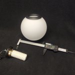 Трековый светильник для низковольного шинопровода, длина провода 0.8м Novotech 358536 KIT