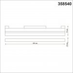 Трековый светильник для низковольного шинопровода Novotech 358540 FLUM