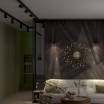 Трековый светильник для низковольного шинопровода, длина провода 1м Novotech 358551 FLUM