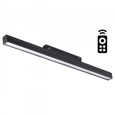 Трековый светильник для низковольного шинопровода диммируемый с пультом ДУ, со сменой цв. температур Novotech 358616 FLUM Трековый светильник для низковольного шинопровода диммируемый с пультом ДУ, со сменой цв. температур Novotech 358616 FLUM