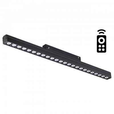 Трековый светильник для низковольного шинопровода диммируемый с пультом ДУ, со сменой цв. температур Novotech 358624 FLUM