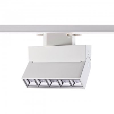 Светильник трековый однофазный трехжильный светодиодный Novotech 358666 EOS Светильник трековый однофазный трехжильный светодиодный Novotech 358666 EOS