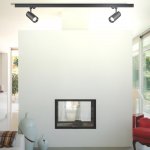 Трехфазный трековый светодиодный светильник с переключ. цв.температуры Novotech 358743 NAIL