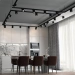 Однофазный трековый светодиодный светильник Novotech 358777 GRODA